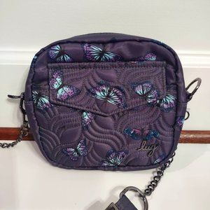 Lug Swing Convertible Crossbody Bag in Butterfly Grey